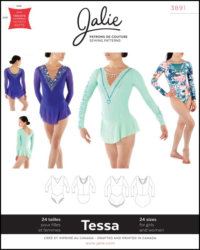 Sewing pattern - JALIE 3891 Tessa - Tissushop