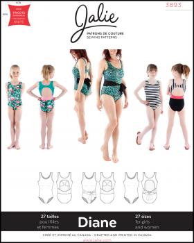 Sewing pattern - JALIE 3893 Diane - Tissushop