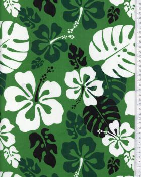 Polynesian Fabric RUITA Green - Tissushop