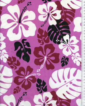 Polynesian Fabric RUITA Purple - Tissushop