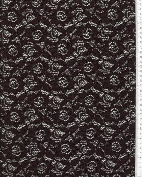 Maria cotton lace Black - Tissushop