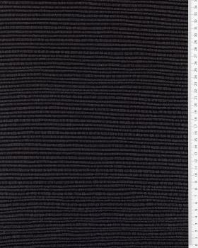 Structured Viscose Black - Tissushop