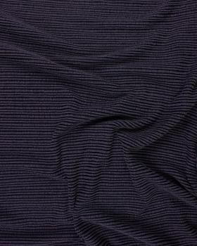 Structured Viscose Navy Blue - Tissushop