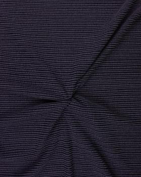 Structured Viscose Navy Blue - Tissushop