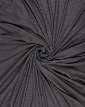 Plain viscose jersey Heather Dark Grey - Tissushop