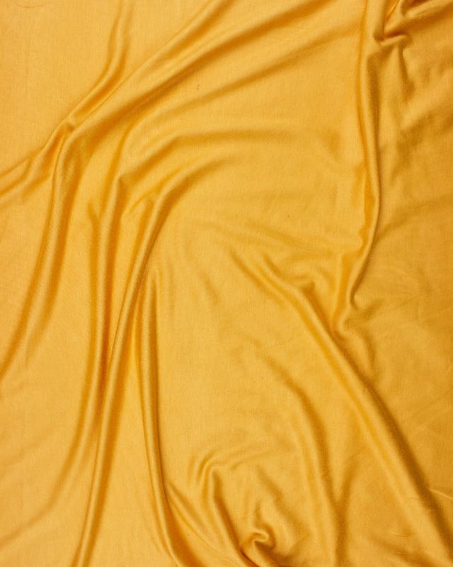 Plain viscose jersey Mustard - Tissushop