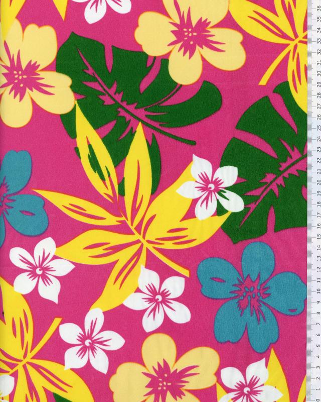 Polynesian Fabric HURA Pink - Tissushop