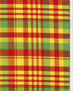 Antillean Madras Yellow and Red - Tissushop