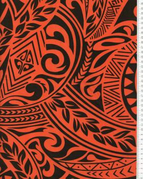 Polynesian Fabric MAUI Red - Tissushop