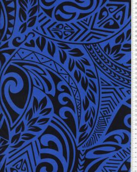 Polynesian Fabric MAUI Blue - Tissushop