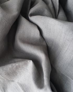 Washed linen fabric in 300 cm Taupe - Tissushop