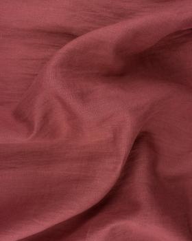 Washed linen fabric in 300 cm Terracotta - Tissushop