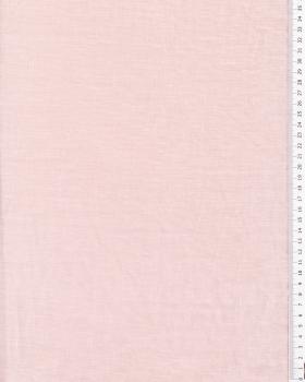 Toile de lin lavé en 300 cm Rose Bonbon - Tissushop