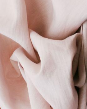 Washed linen fabric in 300 cm Powder Pink - Tissushop