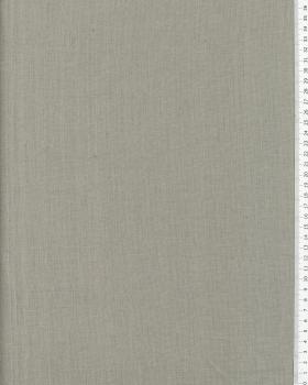 Washed linen fabric in 300 cm Pearl Grey - Tissushop