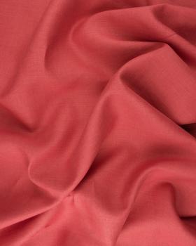 Washed linen fabric in 300 cm Coral - Tissushop