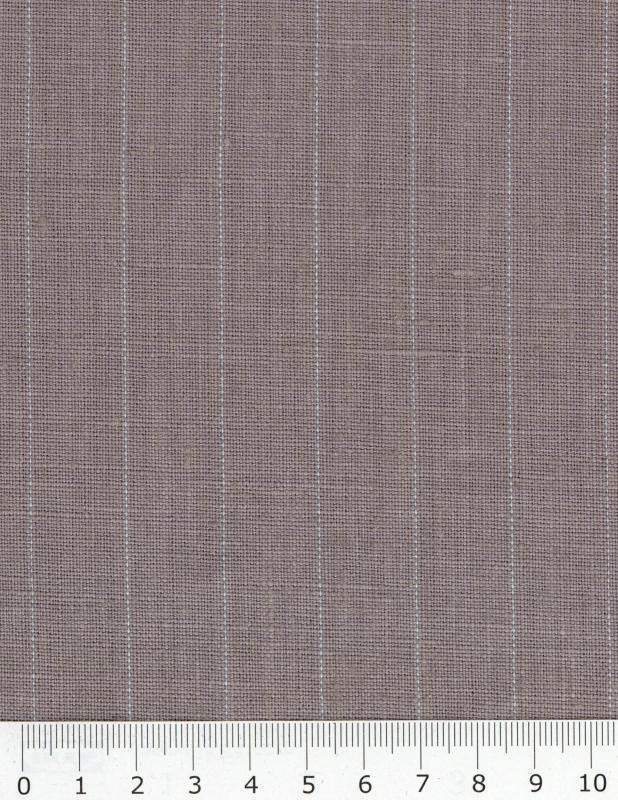 Striped washed linen Grey - Tissushop