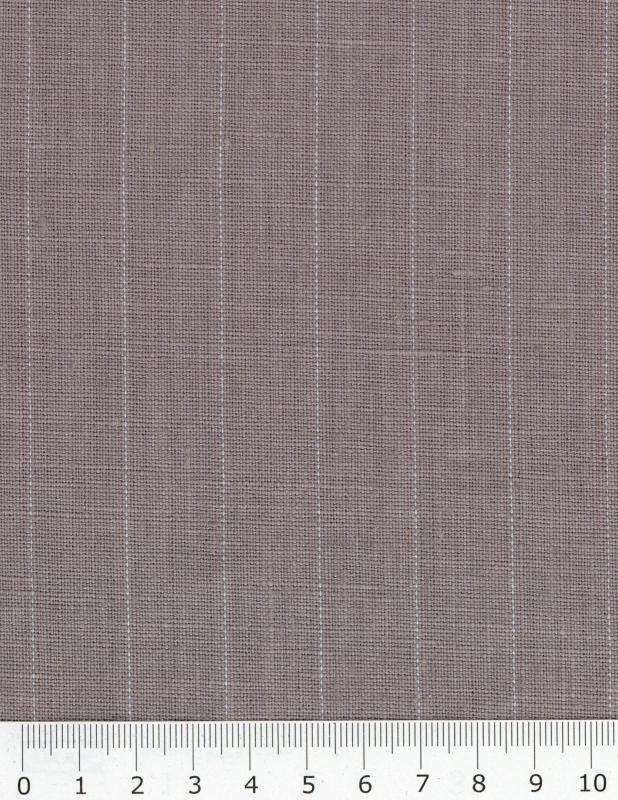 Striped washed linen Grey - Tissushop