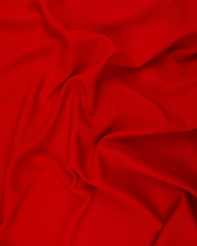Burlington grande largeur non-feu Rouge - Tissushop
