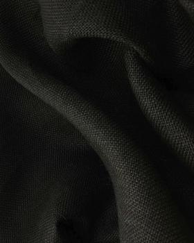 Toile de jute - 330 gr/m² - 260 cm - Noir - Tissushop