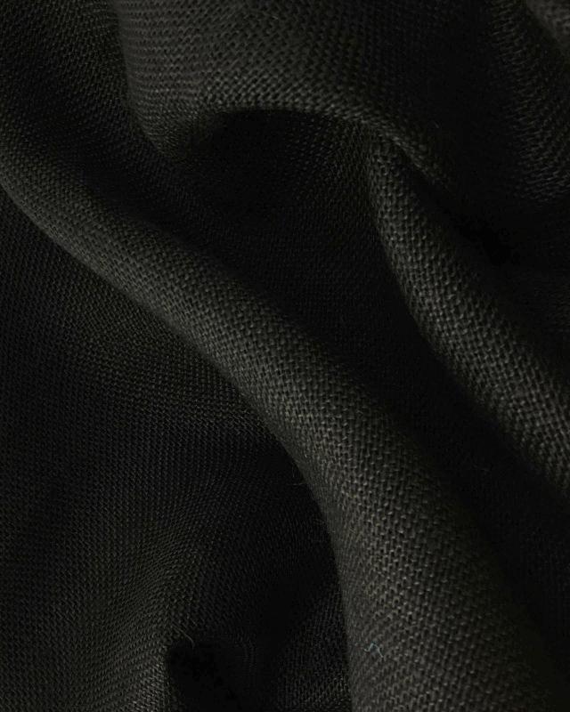 Jute cloth - 330 gr/m² - 260 cm - Black - Tissushop