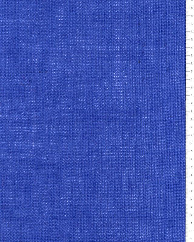 Toile de jute - 330 gr/m² - 260 cm - Bleu - Tissushop