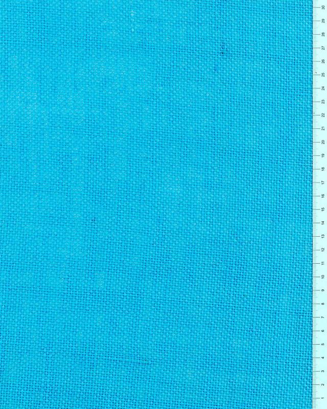 Toile de jute - 330 gr/m² - 260 cm - Bleu Turquoise - Tissushop