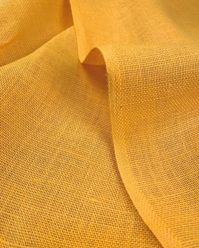 Toile de jute - 330 gr/m² - 260 cm - Jaune - Tissushop