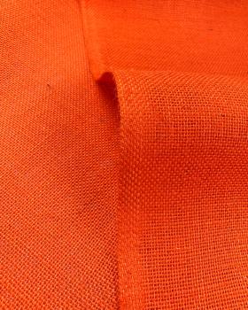 Toile de jute - 330 gr/m² - 260 cm - Orange - Tissushop