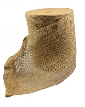 Rouleau Toile De Jute Rustique CENPEK 35 Cm X 10 M - Bords Cousus Pour Décoration