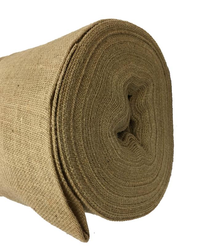 Toile de Jute uni Naturel - Par 10 cm