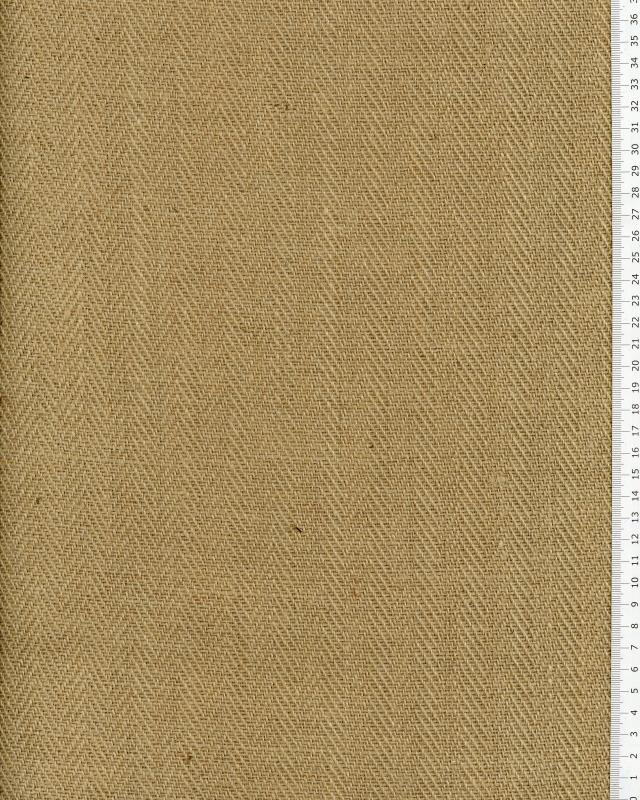 Chevron de jute - 600 gr/m² - 305 cm - Naturel - Tissushop