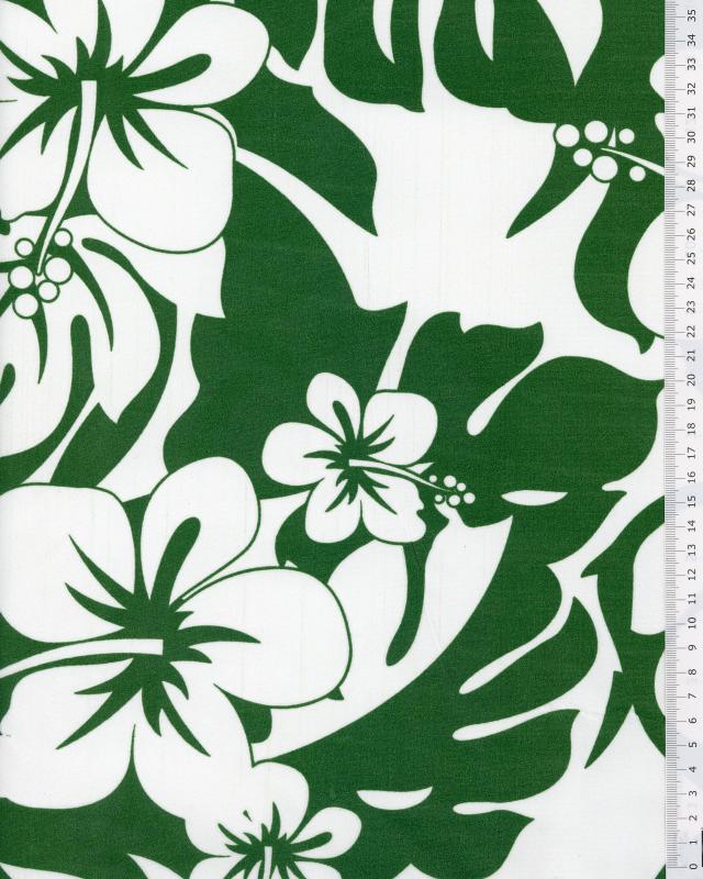 Polynesian Fabric URIMA Green - Tissushop