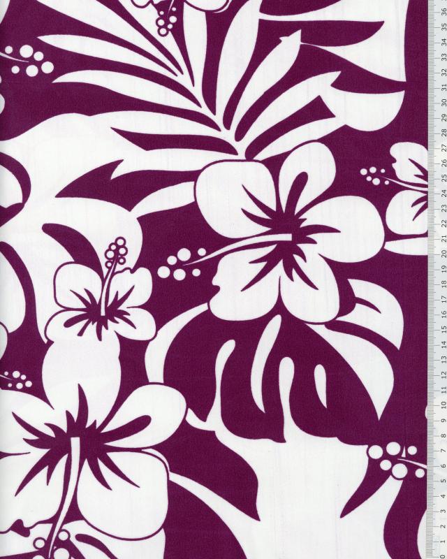 Polynesian Fabric URIMA Purple - Tissushop