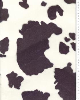 Fake Fur Imitation Cow White - Tissushop