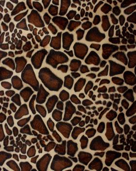 Fake Fur Imitation Giraffe - Tissushop