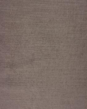 Velvet fabric Taupe - Tissushop