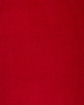 Toile velours grande largeur Rouge - Tissushop
