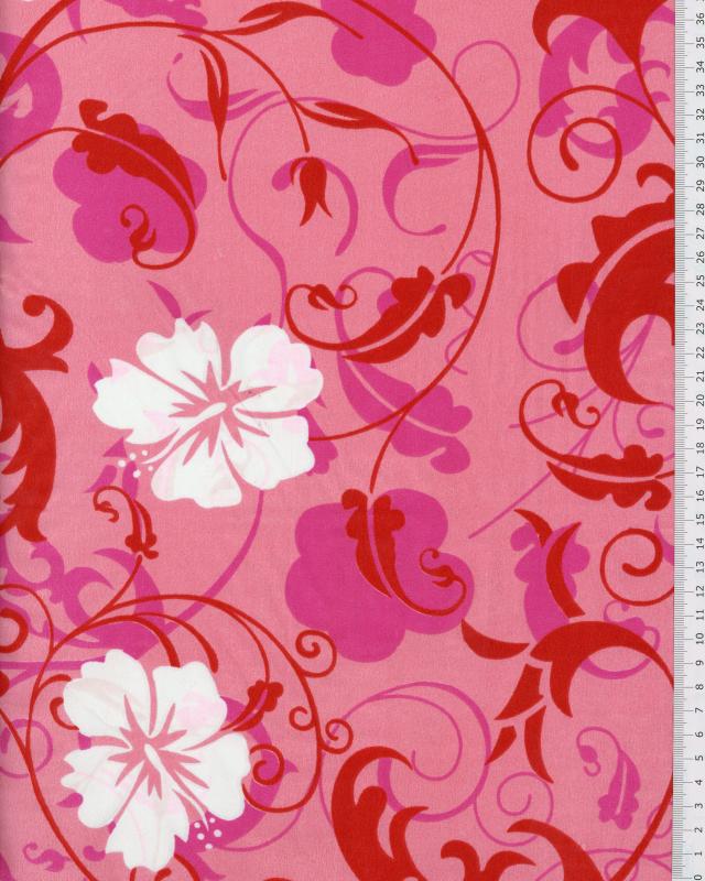 Polynesian Fabric REVA Pink - Tissushop
