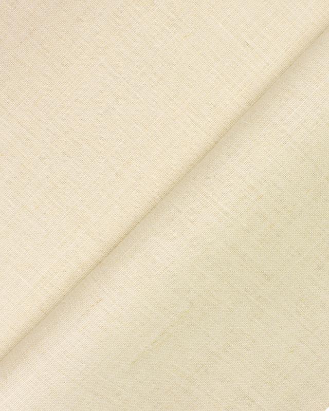 Linen fabric Telia in 300 cm Ivory - Tissushop