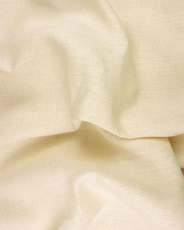 Linen fabric Telia in 300 cm Ivory - Tissushop