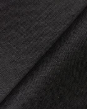 Linen fabric Telia in 300 cm Black - Tissushop