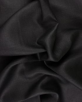 Toile de lin Telia en 300 cm Noir - Tissushop