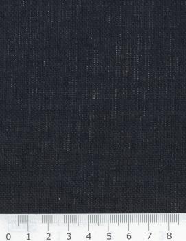 Linen fabric Telia in 300 cm Black - Tissushop