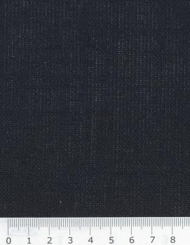 Linen fabric Telia in 300 cm Black - Tissushop