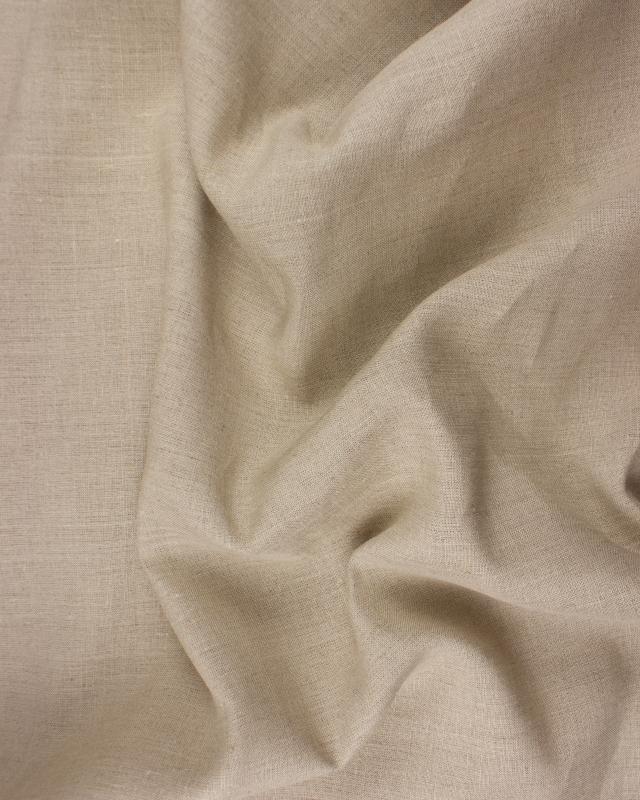 Melia flax fabric in 145 cm Natural - Tissushop