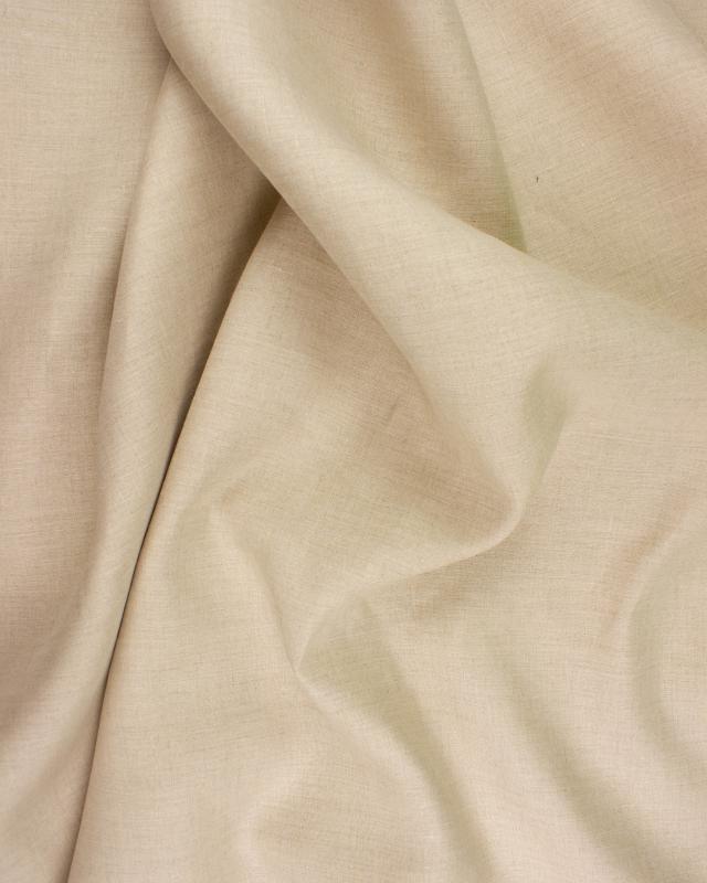 Linen fabric Paloma in 300 cm Natural - Tissushop