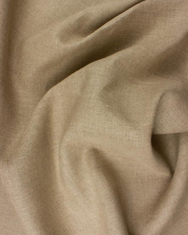 Sanforized Flax Fabric in 150 cm Natural - Tissushop