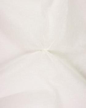 Voile de lin en 160 cm Blanc Cassé - Tissushop
