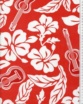 Polynesian Fabric TITA Red - Tissushop